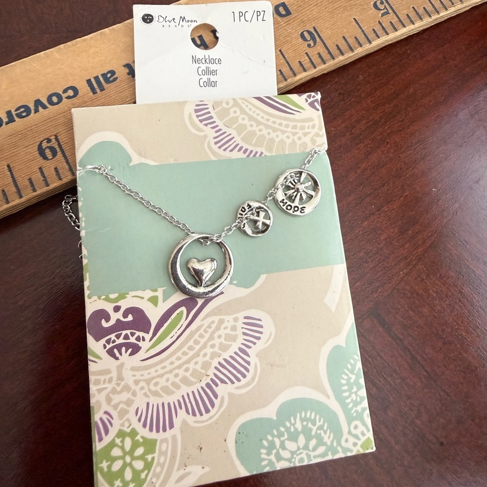 NWT Blue Moon Necklace